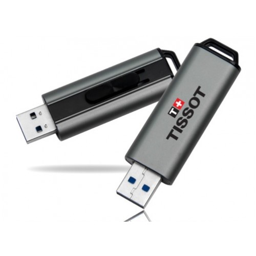 16GB Type 3.0 USB Thumbdrive/Flashdrive in Metallic Grey/Silver Finishing, c/w box